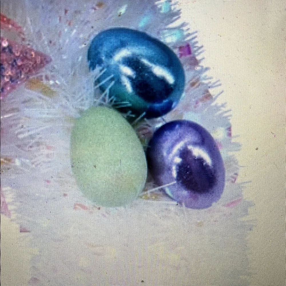 Pink Bunny Ear Easter Wreath with Pastel Eggs